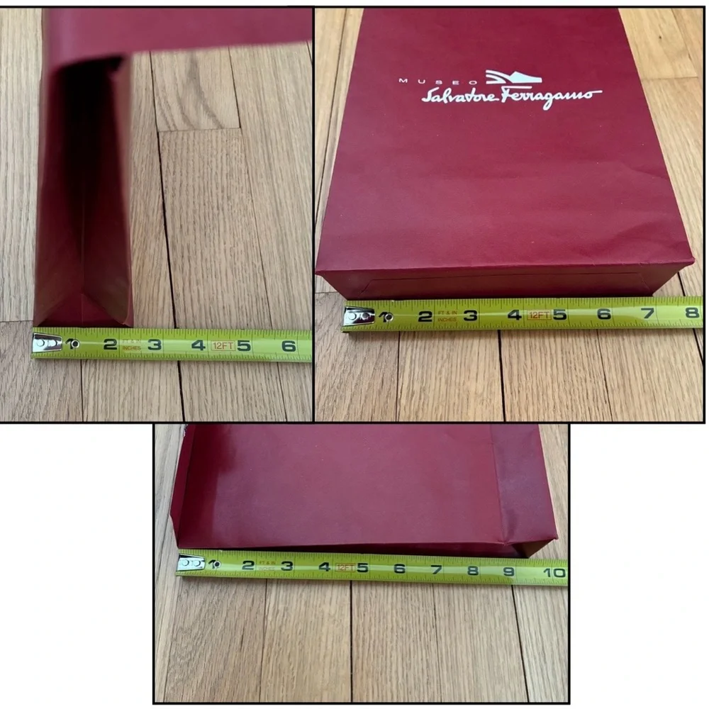 Vintage Luxury Brands Gift Bags,  Ferragamo, Ralph Lauren, Scaasi,  80’s/90’s